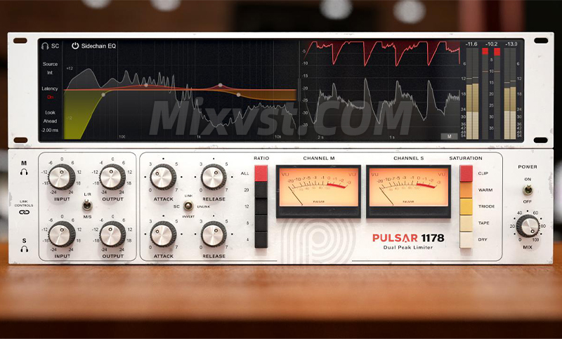 经典硬件复刻压缩器－Pulsar Audio Pulsar 1178 v1.4.5-R2R WiN