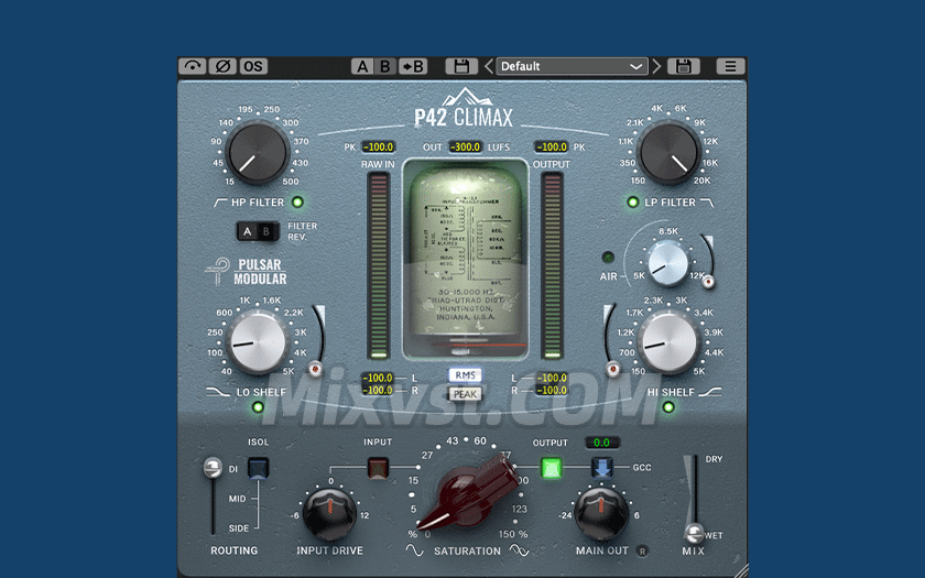 滤波音染总线饱和器放大器Pulsar Modular P42 Climax Mod v5.7.0 Incl TCD WIN