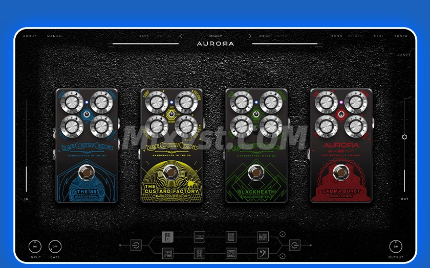 经典复刻Digbeth FET/Tube贝斯放大器Aurora DSP – Laney Digbeth Production Suite v1.0.0 WIN