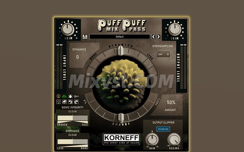 动态响度增强效果插件Korneff Audio – Puff Puff mixPass v1.0.0 WIN