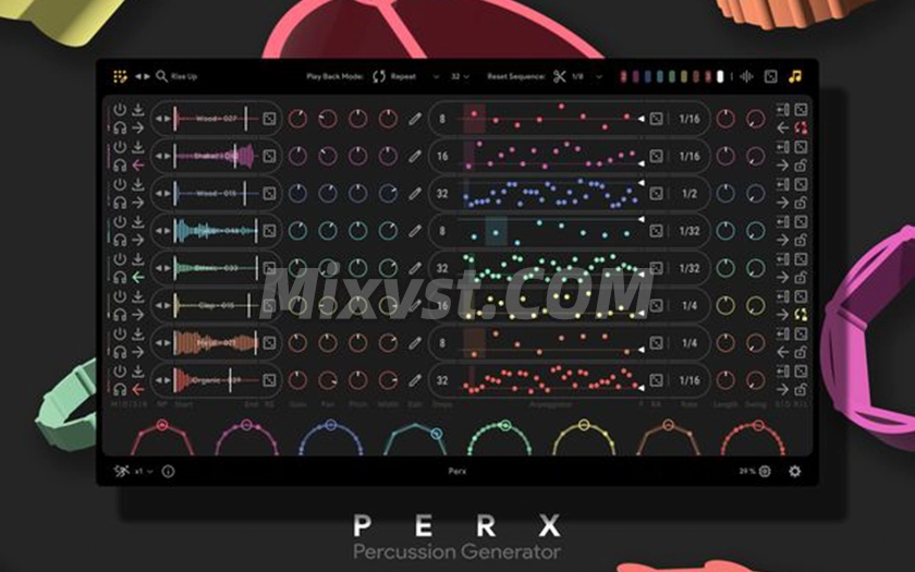 打击乐生成器打击乐音源插件Thenatan – Perx v1.0.1 WIN